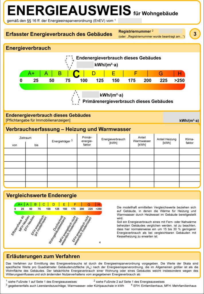 Erngieausweis - Verbrauch - AK Energy Consulting